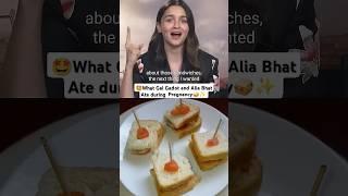 Alia Bhatt And Gal Gadot had this same craving to eat #aliabhatt #galgadot #sandwich #shorts