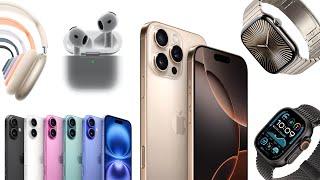 Apple stellt iPhone 16 / 16 Pro, Apple Watch Series 10, AirPods 4 & mehr vor | Das müsst ihr wissen