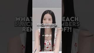 What season each blackpink members remind me of #kpop #fypシ゚viral #trend #shorts #info