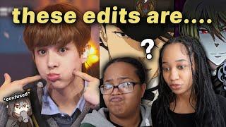 reacting to YOUR FAVORITE edits!!┃part 2