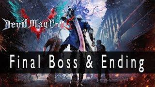 Devil May Cry 5 Final Boss Battle & Ending + Secret Ending