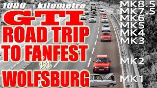 NEW 2025 MK8.5 GOLF GTI + MK6 GTI ROAD TRIP TO FANFEST IN WOLFSBURG  - PART 1 #gti #fanfest #vw