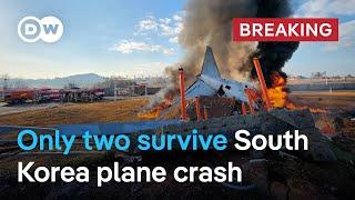 Worst airline disaster in South Korean history | DW News