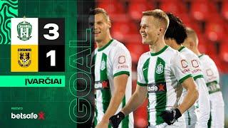 Įvarčiai | Goals | Žalgiris - Šiauliai | Antal | Golubickas