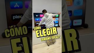 ¿CÓMO ELEGIR EL TAMAÑO IDEAL DE UN TV? 