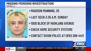 Dixon police ask homeowners to check cameras, help find missing woman