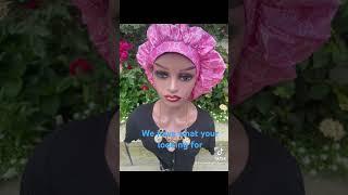 Our Designer Bonnets are back in stock #smallbusiness