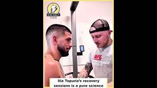 Ilia Topuria’s recovery sessions is a pure science 