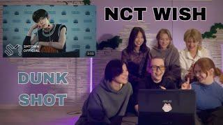 NCT WISH 엔시티 위시 - Dunk Shot MV REACTION of Russian Cover Dance Team