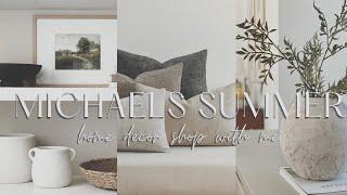 SUMMER MICHAELS SHOP WITH ME 2025 | home decor ideas