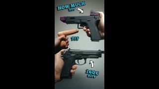 How much do Airsoft Guns cost ?!? #shorts