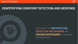 Demystifying Endpoint Detection and Response