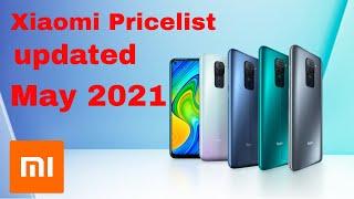 Xiaomi Smartphones Updated Price list in Philippines May 2021