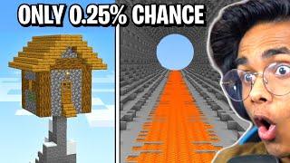 Minecraft's Most Insane Rare Seeds... (1 in 10 Million)