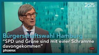 Bürgerschaftswahl Hamburg: Prof. Lothar Probst (Politikwissenschaftler) zum Ergebnis am 02.03.2025