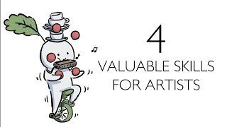 4 valuable skills for artists