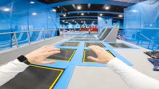 BIGGEST TRAMPOLINE PARK IN THE WORLD. TRIP AROUND EUROPE 