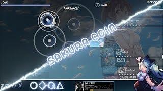 [osu!skins] Обзор скина: sakura coin (_CfoR)