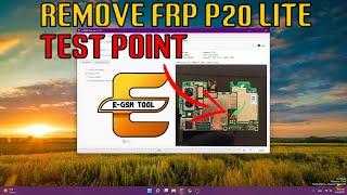 Remove FRP  Huawei P20 LITE By E-GSM TOOL
