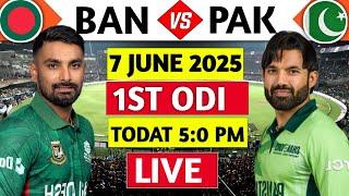 LIVE: Pakistan vs Bangladesh Live- 1st Odi | PAK vs BAN Live Scores & Commentary