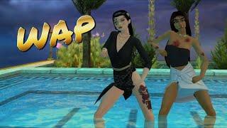 Cardi B - WAP feat. Megan Thee Stallion (Avakin Life Music Video)