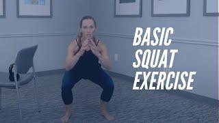 The Basic Squat - Balance Exercise - CORE Chiropractic