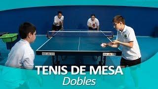 TENIS DE MESA 11. Juego de dobles