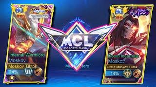 SOLO MCL ONLY USE MOSKOV HERO UNTIL YOU BECOME CHAMPION - Full Gameplay