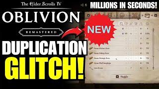 Oblivion Remastered: NEW Duplication Glitch – Make Millions Instantly!