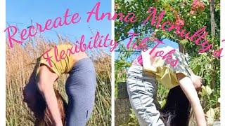 Recreate Anna Mcnulty's Flexibility TikToks