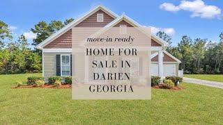 Living in Coastal Georgia - Home For Sale in Darien Georgia [Close to FLETC]