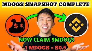 How to Claim Money Dogs (MDOGS) Airdrop Tokens | MDOGS Token Price, Listing Details, and Exchanges