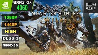 RTX 4060 | Monster Hunter Wilds (FULL RELEASE) Benchmark / Performance Review 1080P, 1440P High DLSS