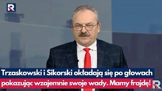 Jakubiak: Trzaskowski i Sikorski, dyplomatycznie rzecz biorąc, okładają się po głowach| Gość Dzisiaj