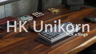 TGR x Singa HK Unikorn Cherry Ultraglide Black Typing Sounds