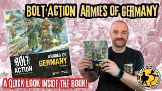 Warlord Games | Bolt Action V3 | Armies of Germany | A Quick Look Inside The Book