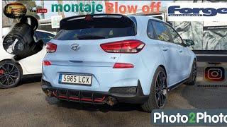 ‍Instalación‍ Blow off Forge/ válvula de descarga Forge en: Hyundai I30N performance