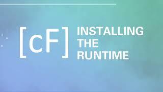 CodeFactory Runtime Installation