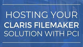 Host your Claris FileMaker Solution with Productive Computing