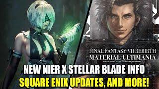 New Nier X Stellar Blade Info! | Square Enix Latest Update | Zelda Movie Issue!?