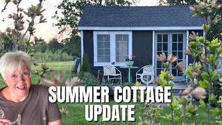 COTTAGE SUMMER UPDATE :  DIY PROJECTS , Interior finishing and a FAVORITE RECIPE!