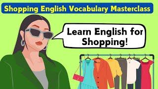 Shopping Vocabulary English Masterclass