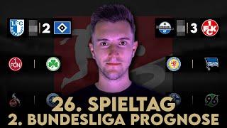 2. Bundesliga Prognose | 26. Spieltag Tipps & Vorschau | 2024/25