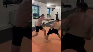 Pavel Trusov light sparring footage / Partner drill