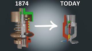 How a fire sprinkler works