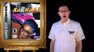 AVGN: Bad Game Cover Art #17 - Karnaaj Rally (Game Boy Advance)