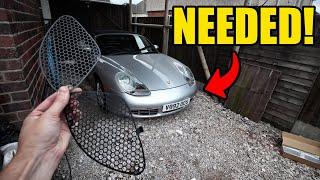 PORSCHE 986 996 FRONT BUMPER REMOVAL AND GRILL INSTALLATION