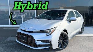 Strong Sales And Values! 2024 Toyota Corolla Hybrid SE AWD Review!