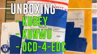 Unboxing Kubey and Kunwu and ocd-4-edc, OH MY