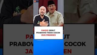 PANJI SEBUT PRABOWO TAK COCOK JADI PRESIDEN ‼️ #pilpres2024 #prabowo #pandjipragiwaksono